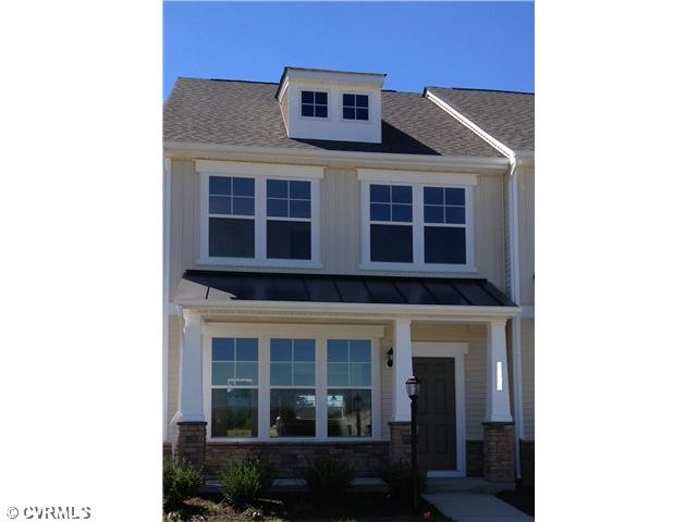 Exterior Front - Photo is from the builder's libra