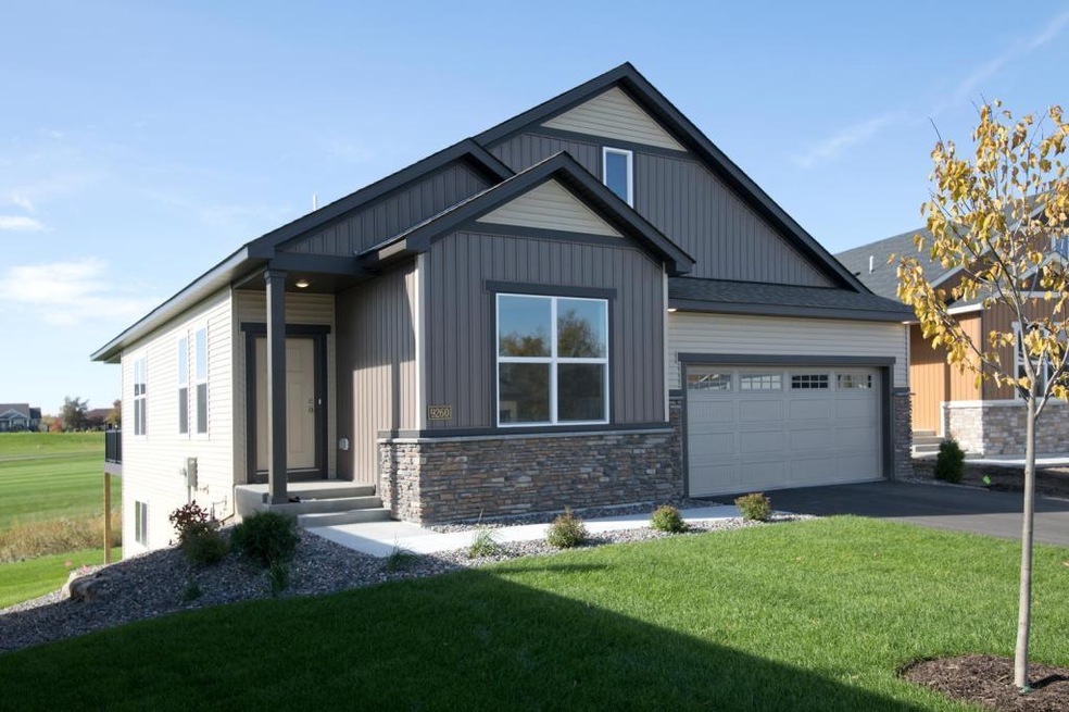 Picture of a different home. Colors and options ma