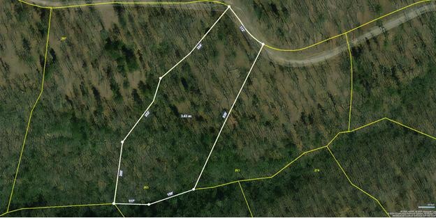 Greenfields West Lot 265, aerial, parcel
