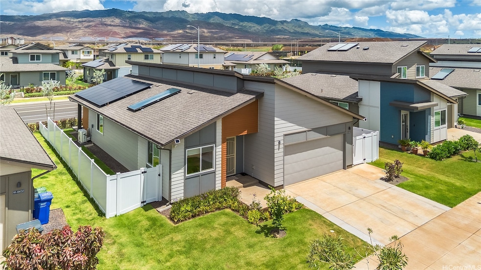 Fully fenced in, OWNED PV panels AND widened drive