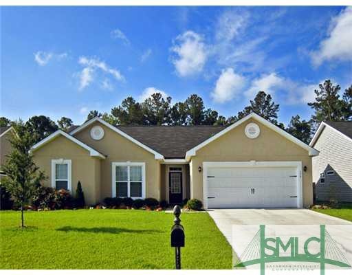 Exterior Front. Easy care Stucco Front Design