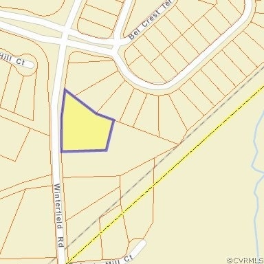 1 acre lot off of winterfield rd across from found