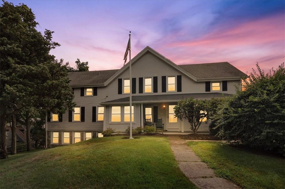 Front Entrance at Dusk