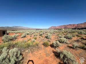 View of mountain background