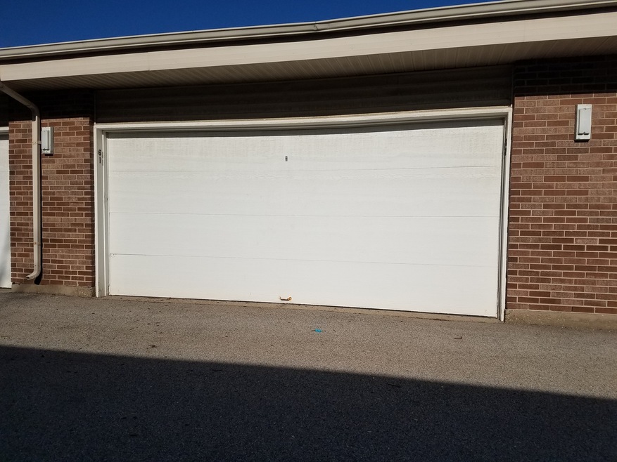 Front of garage 61 & 62