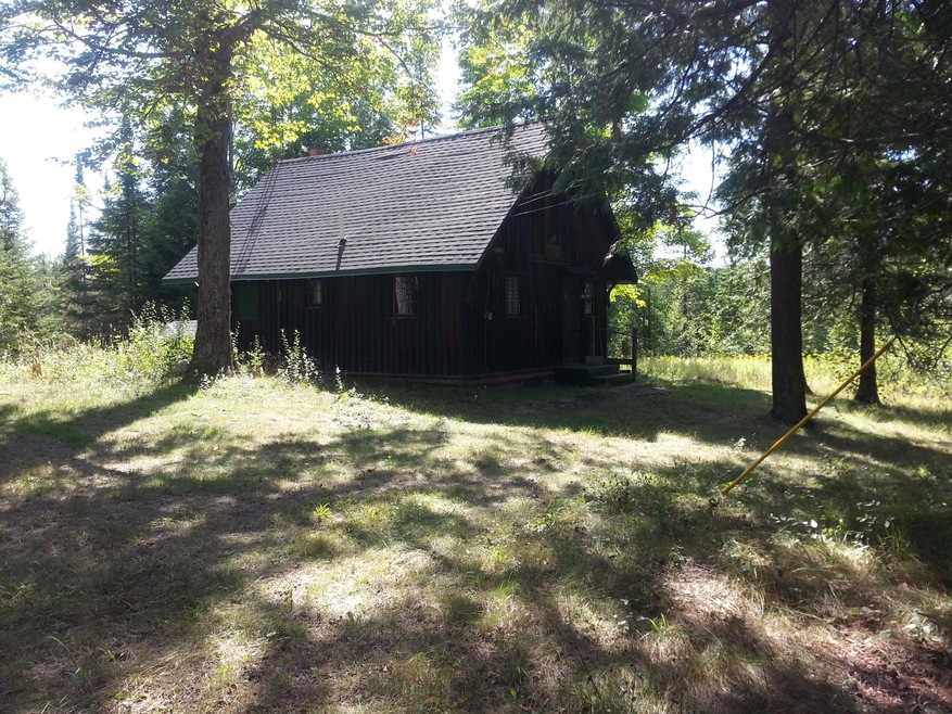 Log Cabin Front Yard