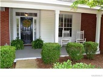 Covered front porch