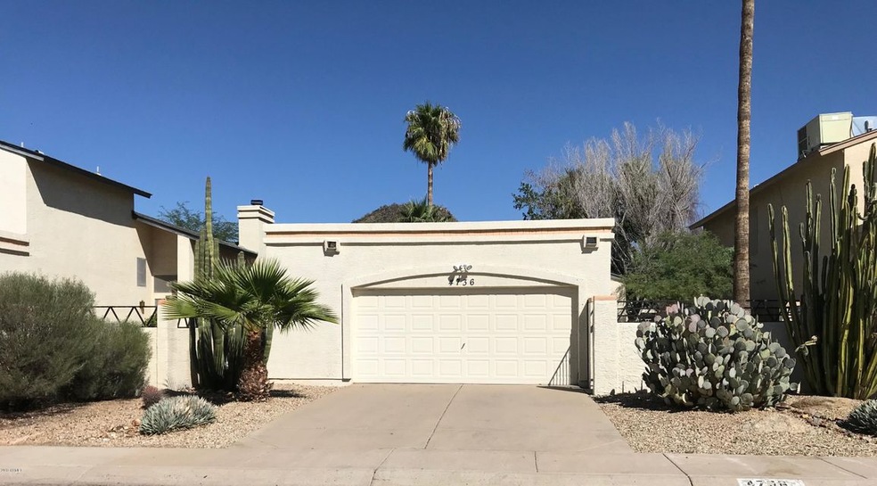 front of home