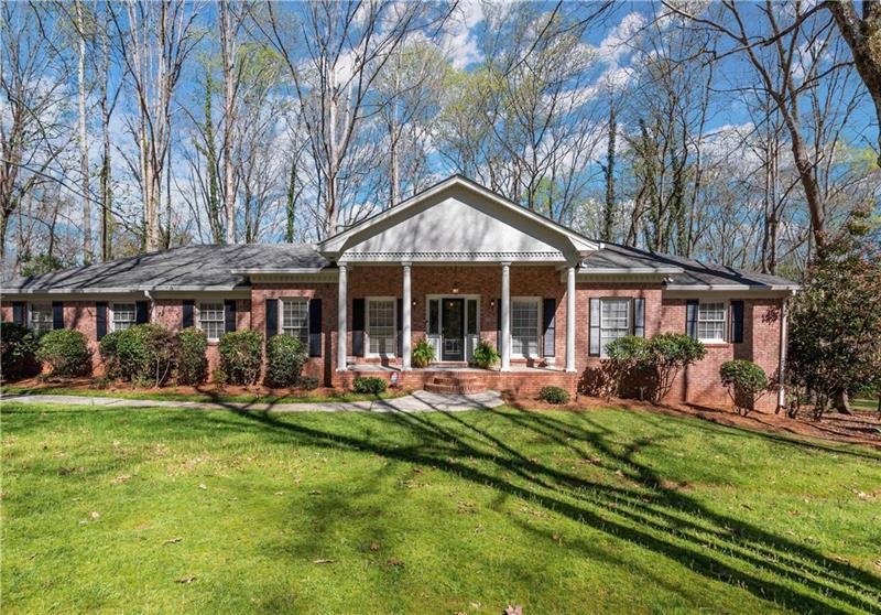 Beautiful Setting for this ONE-LEVEL LIVING in Sou