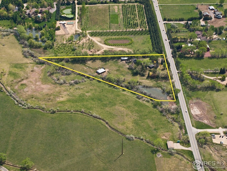 Aerial Boundary Line