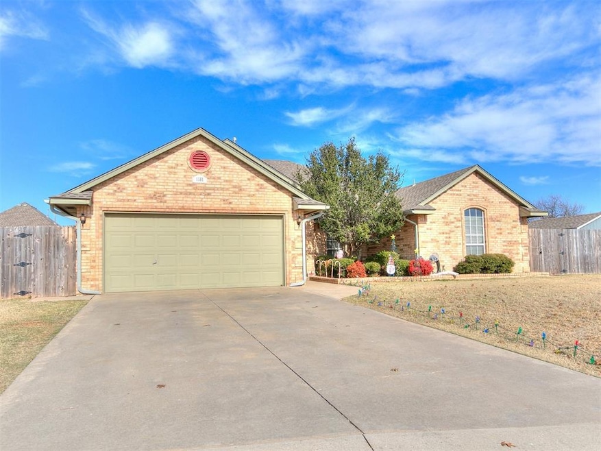 Ranch-style house with a garage