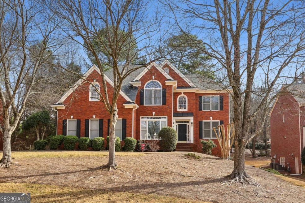 John Wieland home. 3-Side Brick Home Situated on H