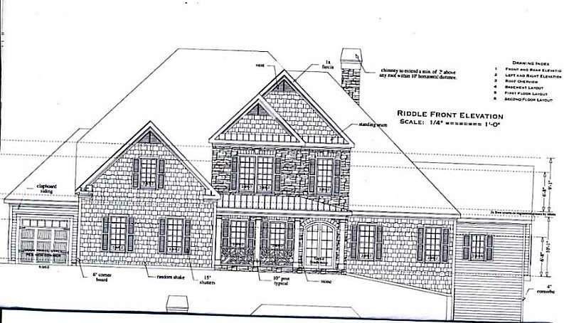 Exterior Front. Sample Plan - We Can Build Your Pl