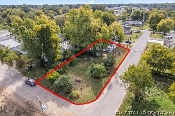 Property lines include house as well