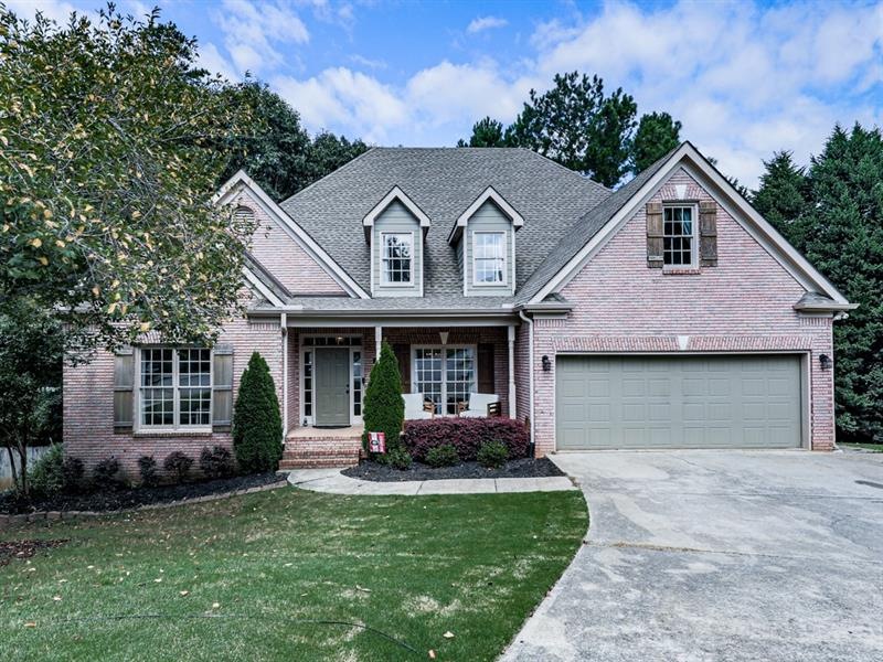 Much larger than it looks!  Brick Front home situa