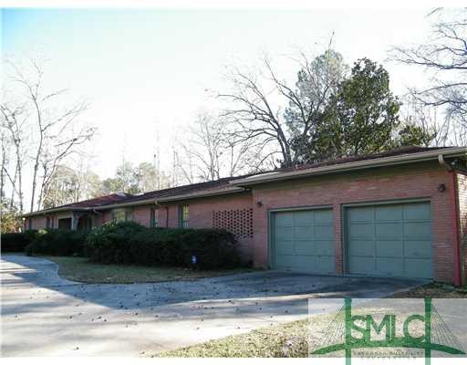 Exterior Front. Brick Home on over an acre with 6,