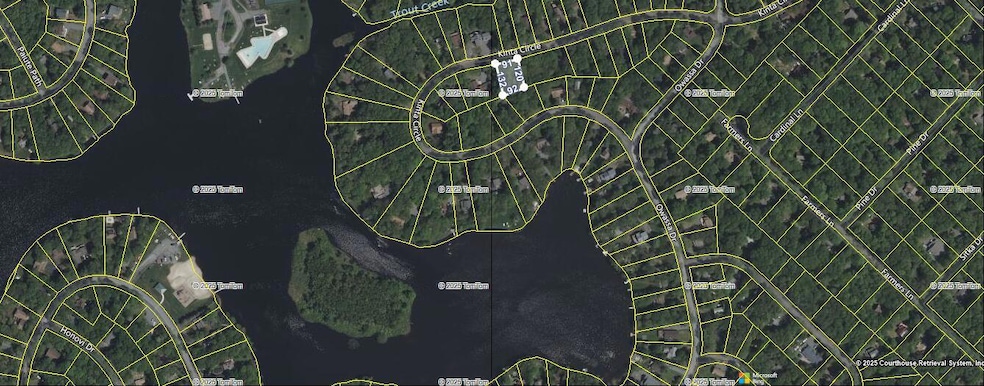 Lakeshore Circle Map Color