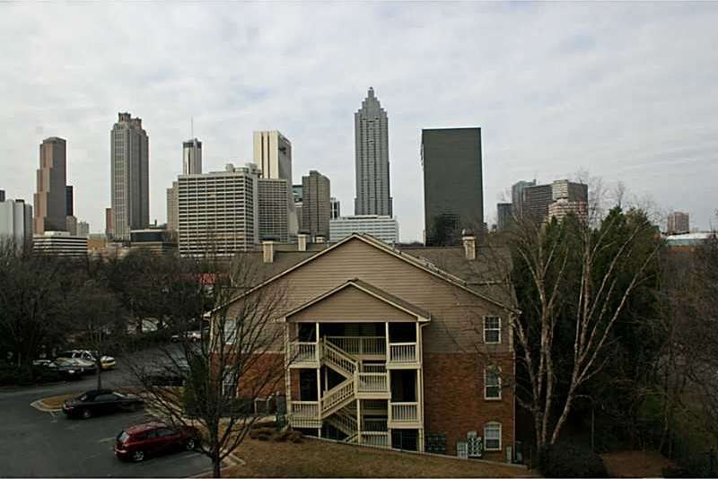 Exterior Front. City view from your balcony!!  WOW
