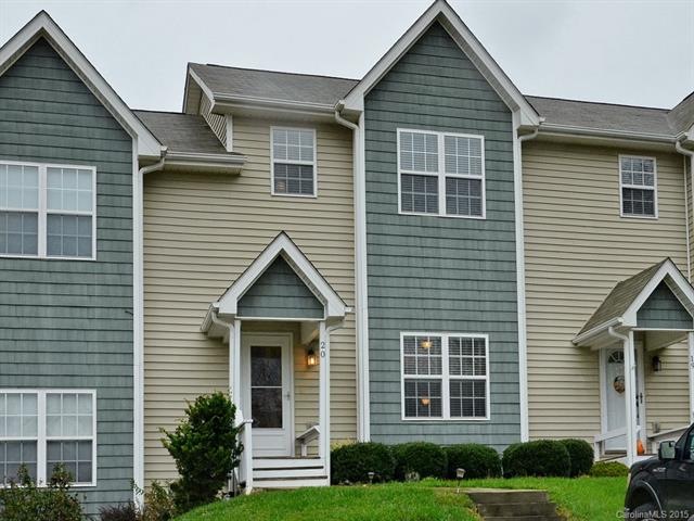 Front of Town Home