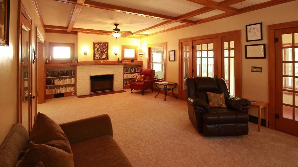 Living Room with Fireplace