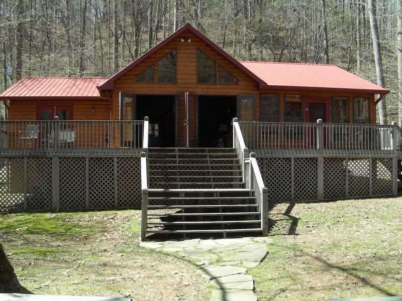 Exterior Back. View from the river