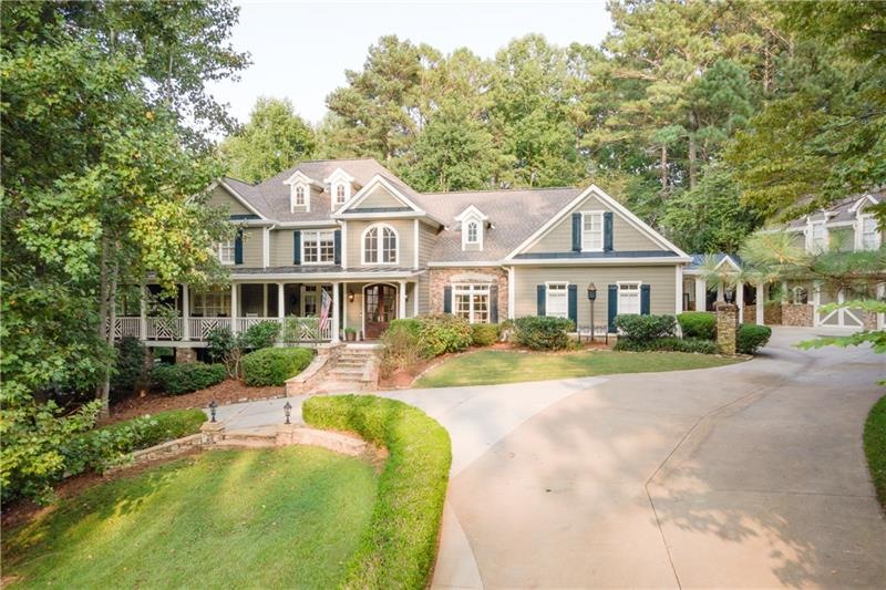Gracious setting for this updated home