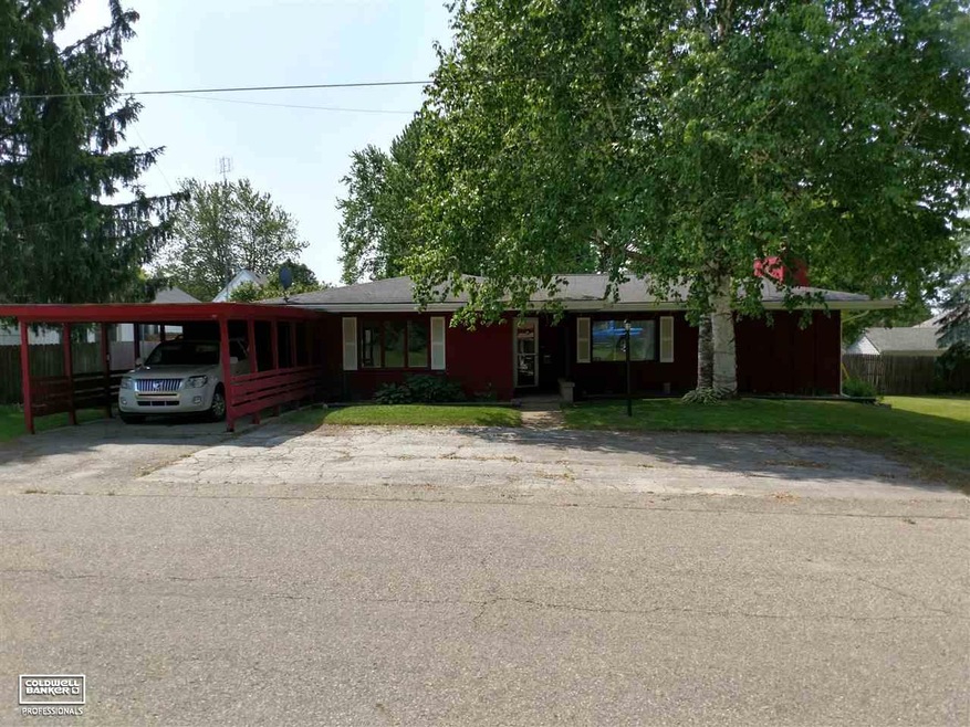 This is a view of the front of the home.