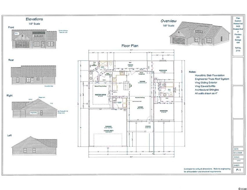 1769 Highway 548 unit New Oak Plan, Conway, SC 29527 - photo 1