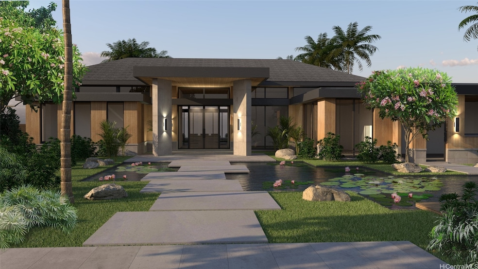 Architectural rendering for this stunning modern o