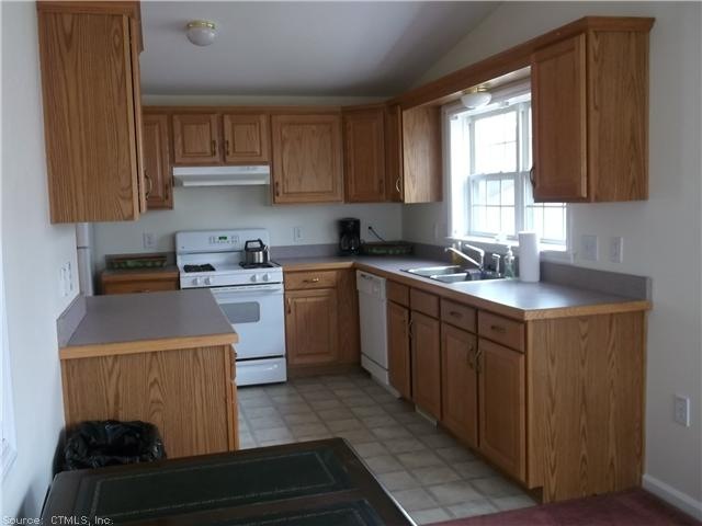Exterior Front. Eat in Kitchen