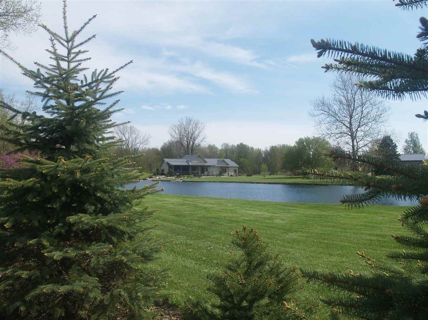 VIEW FROM 827 OF THIS CUSTOM ESTATE ON 6 ACRES WIT