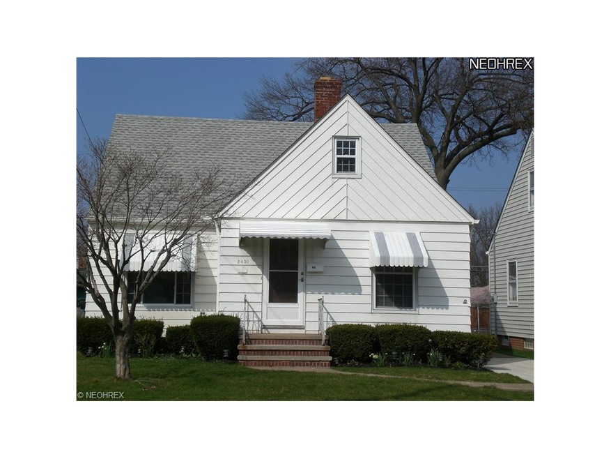 WELCOME TO 2430 TORRINGTON AVE PARMA 44134
