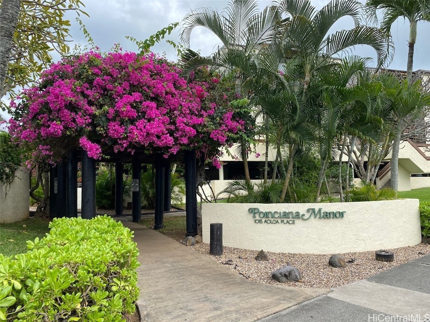 Poinciana Manor Entrance