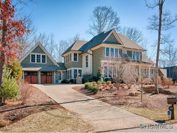 Cedar shake and stone cottage