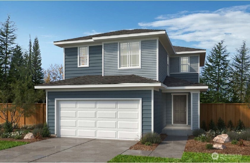 Welcome home to Mill Bridge! Exterior rendering.