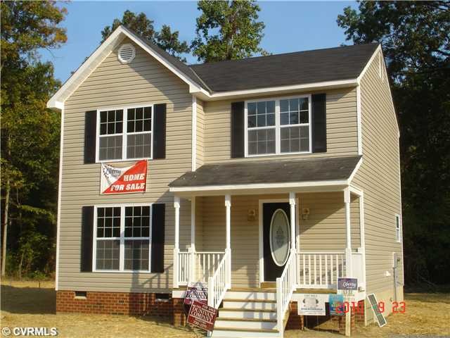 Exterior Front - The Hill shown with optional elev