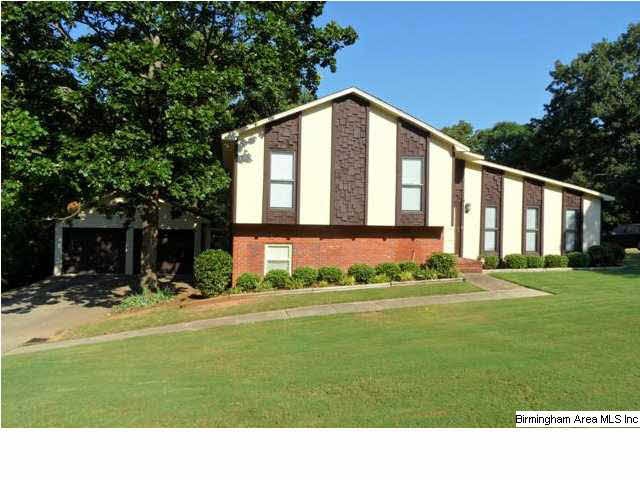 Front of home and garage
