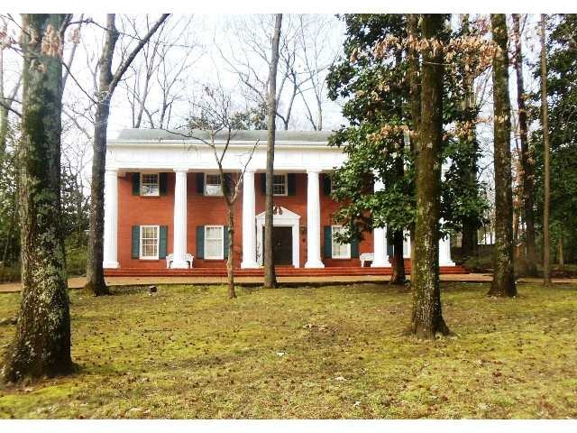3 story home on double corner lot.