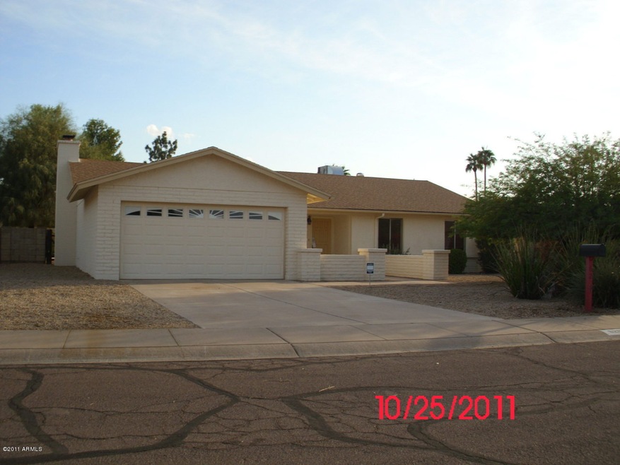 front of home