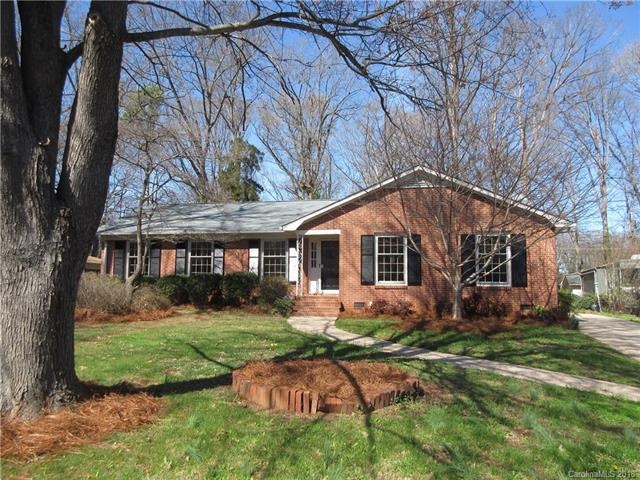 Front view Full Brick Ranch Home