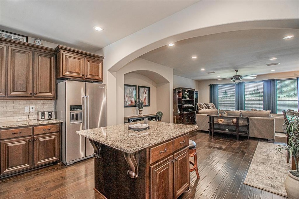 Entertaining comes naturally in this open floorpla