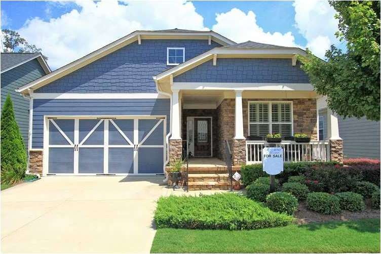 Exterior Front. Daisy Floor Plan on finished  dayl