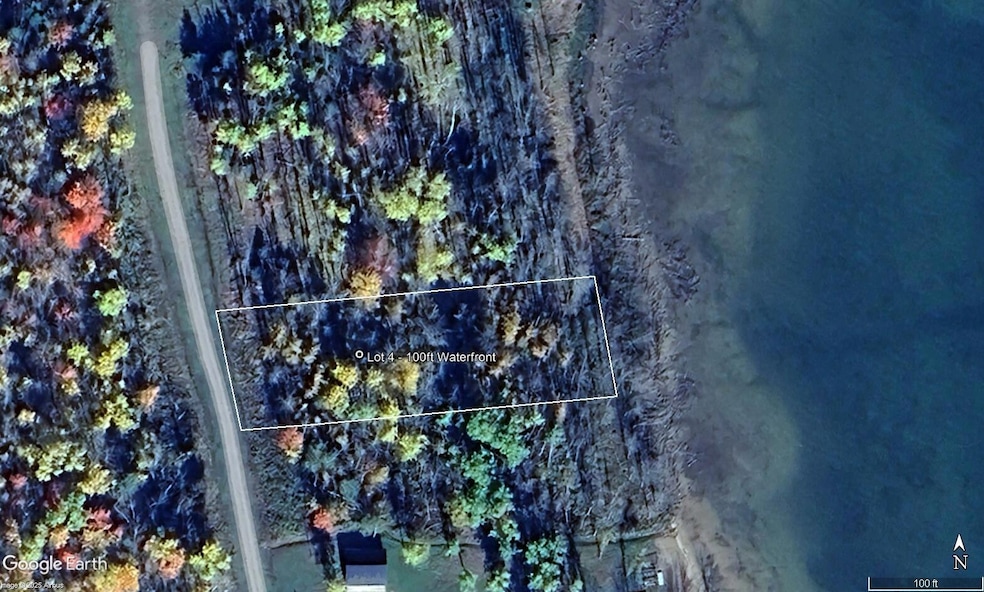 Aerial Lot 4 Neebish Island Close