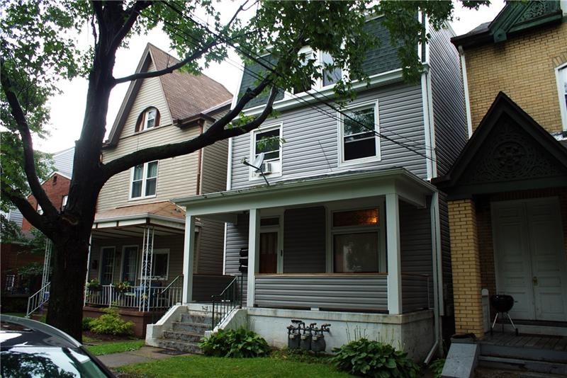 New vinyl siding recently installed.