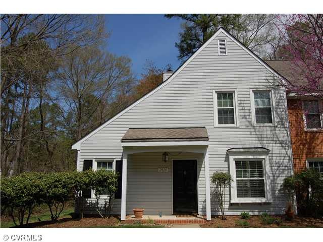 Exterior Front - 2424 Barnside Circle Henrico, VA 