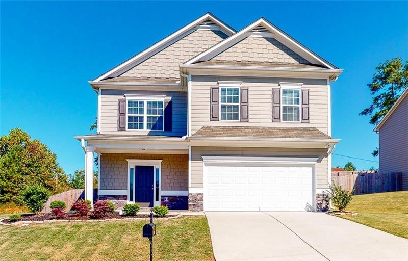 Front of home.