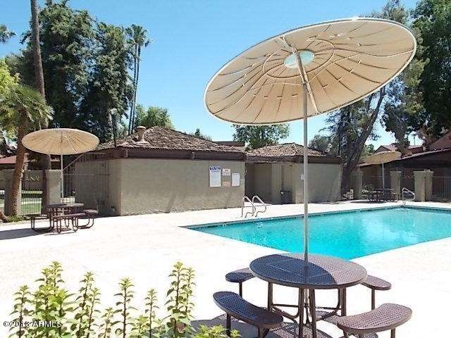 Pool area