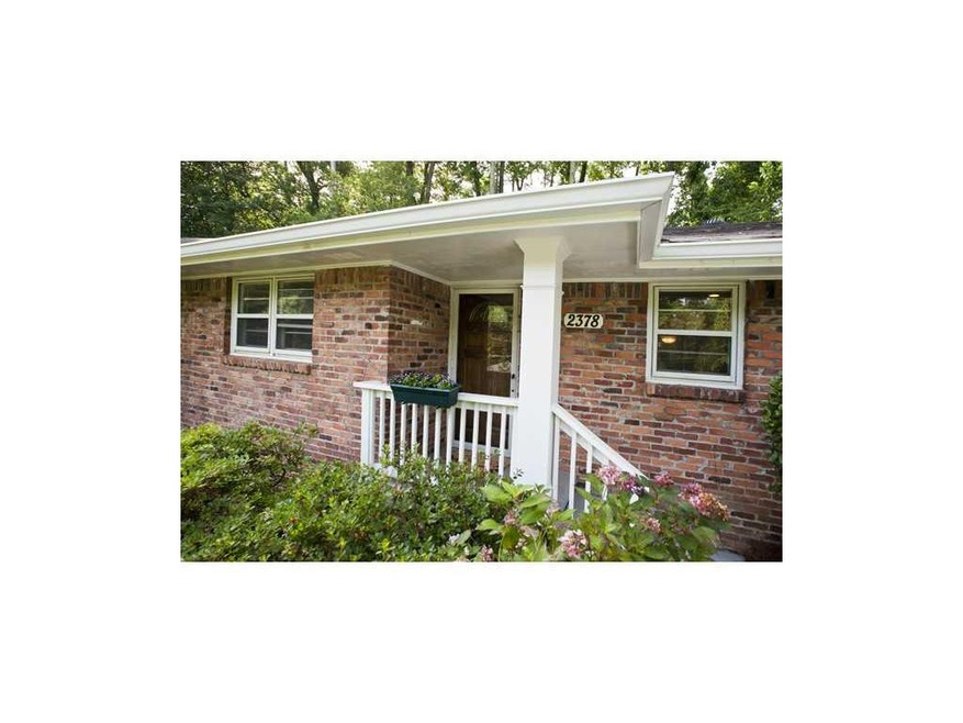 Exterior Front. Low maintenance vinyl soffits just