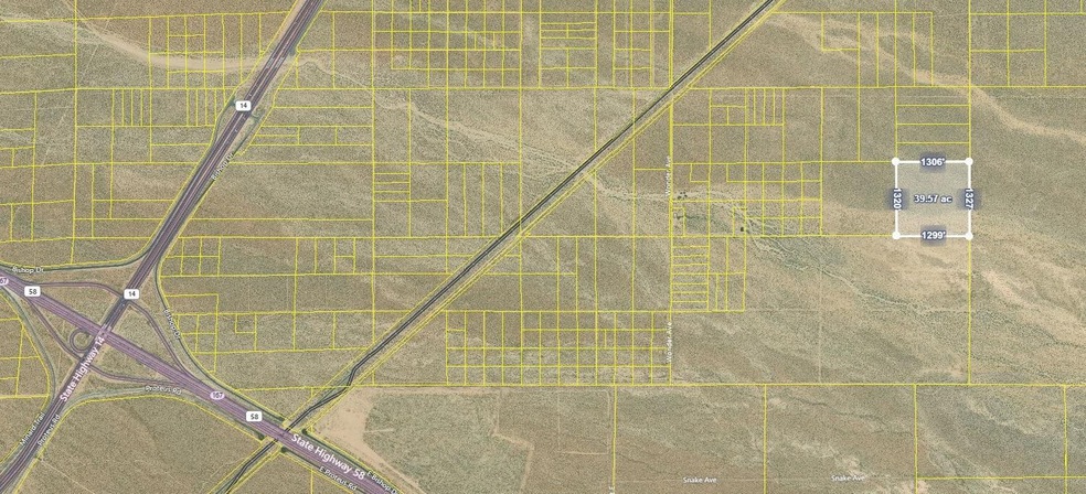 0 Near Thomas St and 20th E, Mojave, CA 93501 - photo 1