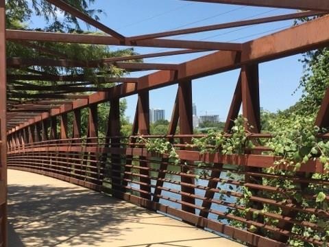 Enjoy the lake and downtown Austin views as you wa
